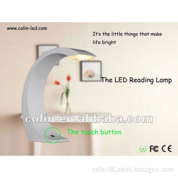 New design 4w Stainless steel led reading table lamp